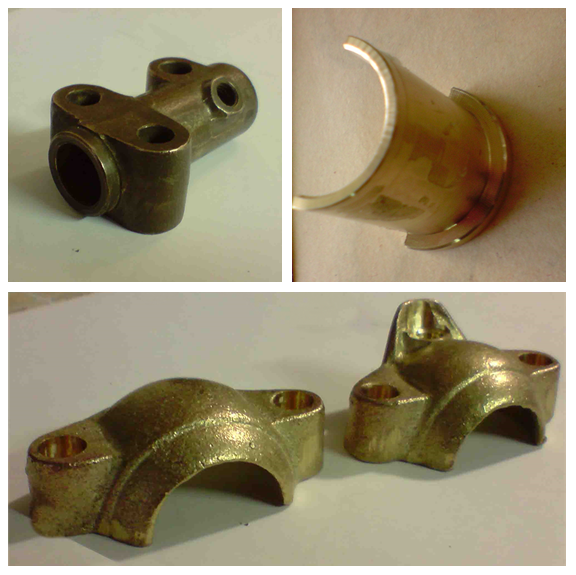 piezas de fundición a presión de cobre y latón